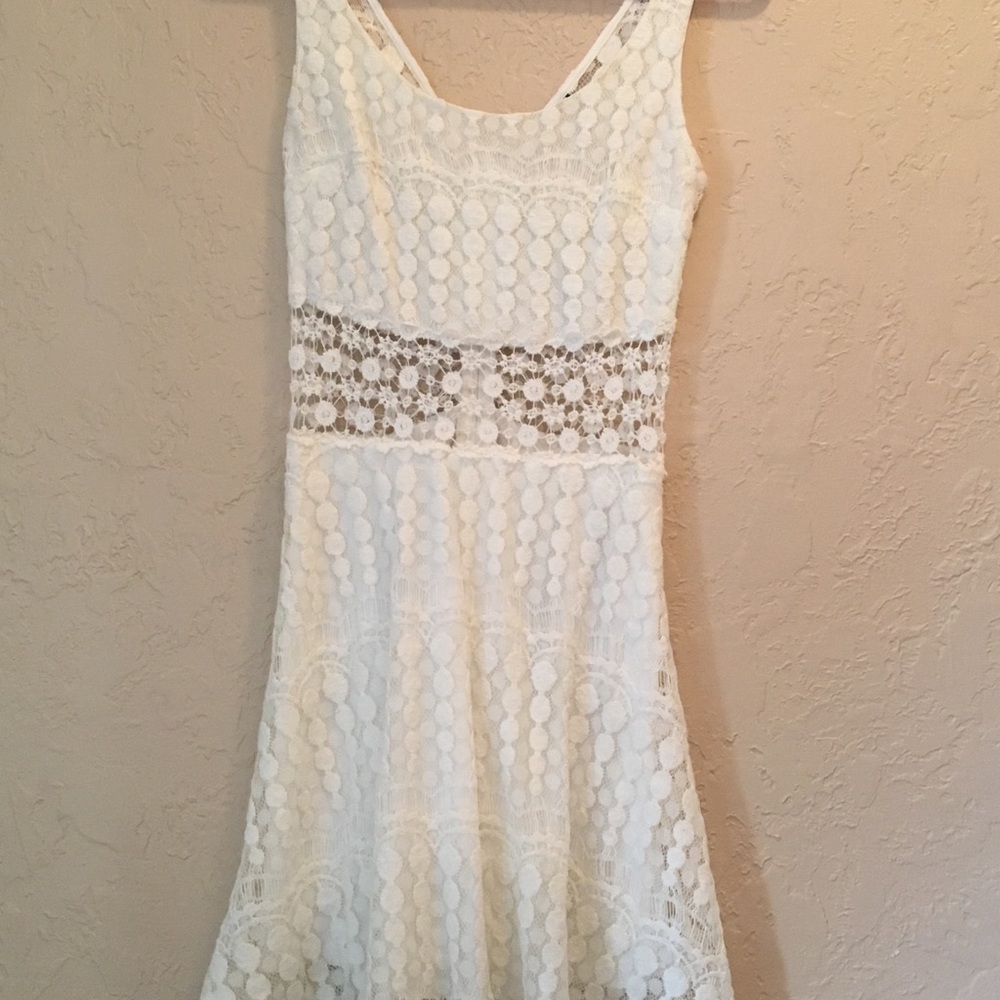 White summer dress